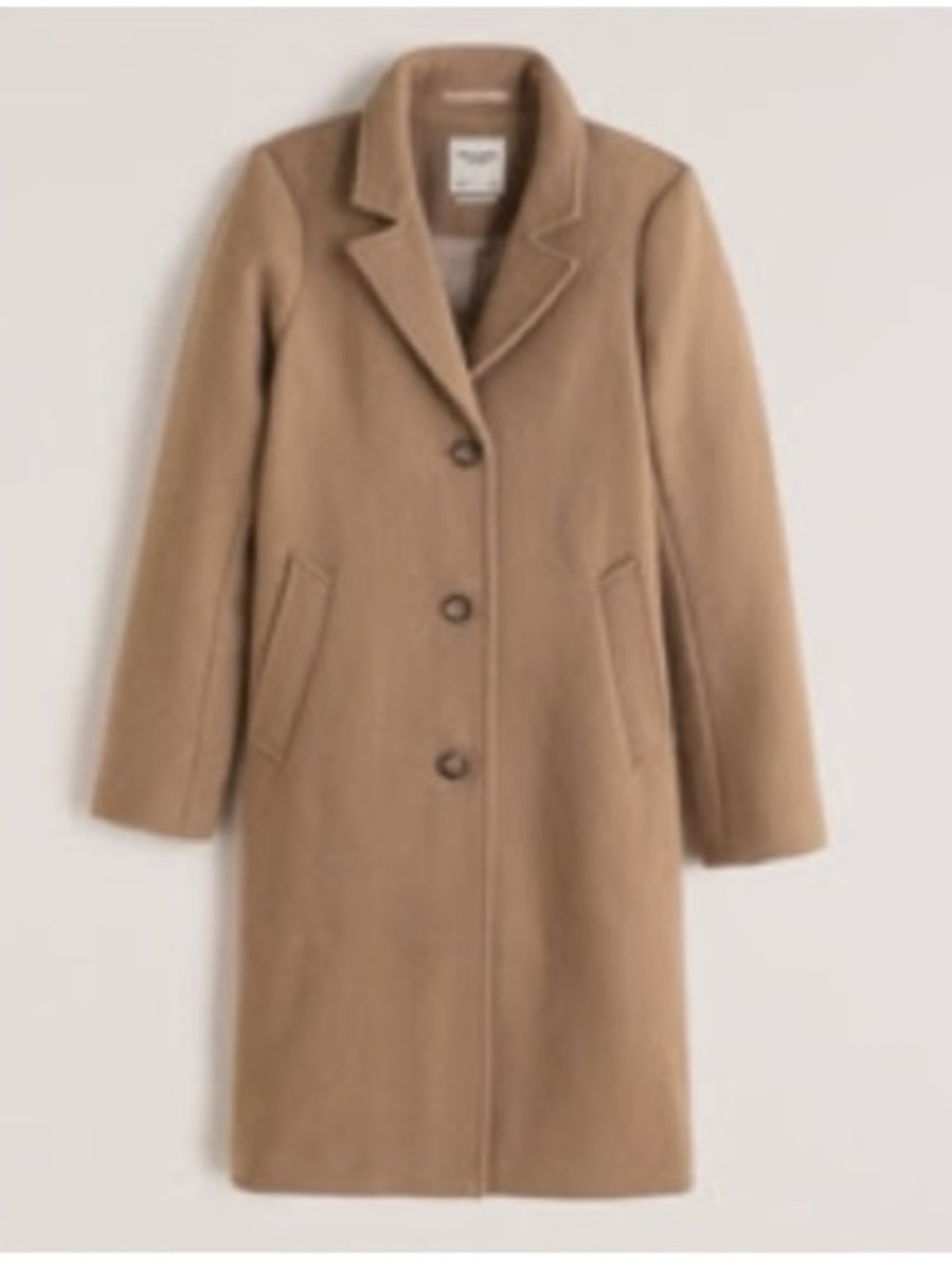 Abercrombie Women's Wool-Blend Dad Coat
